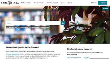 kamk.finna.fi screenshot
